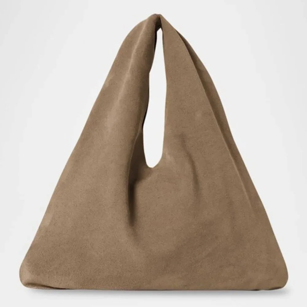 THE ROW Small Bindle Top-Handle Bag in Suede-NWT - Picture 1 of 9
